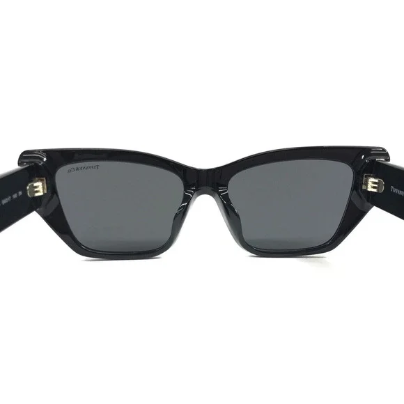 Tiffany & Co. Sunglasses TF4230-F 8001/S4 Black Asian Fit Frames w Gray Lenses